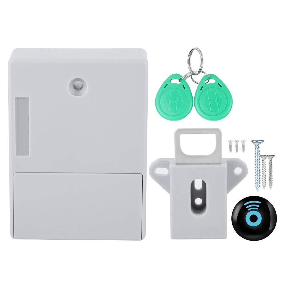 RFID Hidden Cabinet & Furniture Lock, Digital Electronic Sensor DIY Lock Kits for Drawer, Locker, Cupboard
