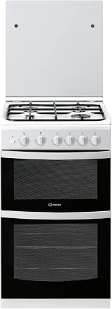 Indesit Freestanding ID5G00KMWUKL 50cm Gas Oven White A+ Rated view 1