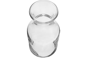 COOPHYA Mini Wine Carafe Glass Single Serve Decanter Small Glass Wine Serving Carafe for Home and Restaurant