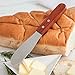 Adorox Wide Stainless Steel Spreader Kitchen Knives for Sandwiches Butter Cheese (Set of 4)
