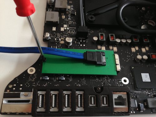 SATA Blade SSD Module - Dual SSD Drive Kit for iMac 27 Inch 2012 Model