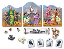 Carson Dellosa Christian The Ten Commandments Bulletin Board Set (210003)