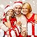 Jovitec 48 Pieces Christmas Silicone Bracelets Wristbands Rubber Silicone Xmas Rubber Bracelet Merry Xmas Patterns for Christmas Party Favor Decoration