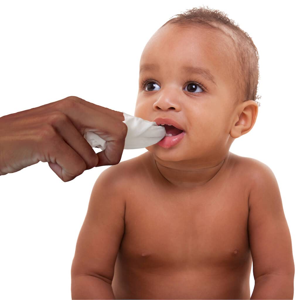 Brilliant Tooth Tissues with Xylitol, Teeth Wipes for Babies and Toddlers, Infant Dental Wipes, Safe if Swallowed, Fluoride Free, Oral Health Must Haves For Baby, All Ages, Bubble Gum Flavor, 30 Count