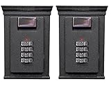 Secure-A-Key Base Brands-1 Select Access Key Storage Box with Set-Your-Own Combination Realtor Lock, Wall-Mounted, 6700 W, 2 Piece