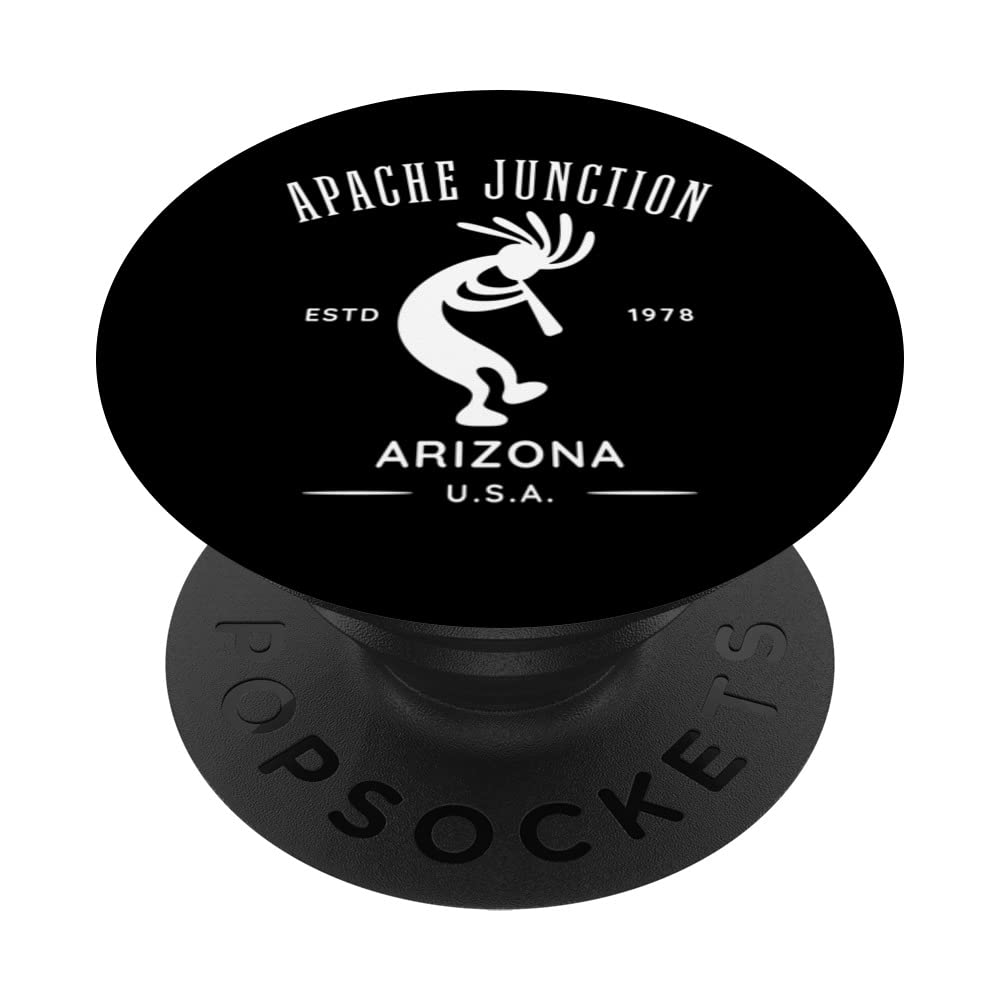 Apache Junction Arizona Dancing Kokopelli Design PopSockets Swappable PopGrip