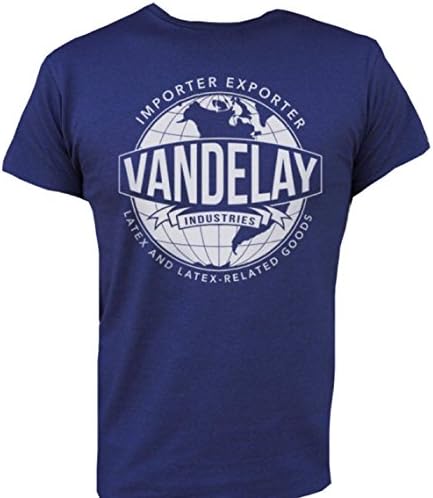 That Funny Shirt Vandelay Industries T-Shirt-Funny Shirt Seinfeld TV Show - Black XXXL by