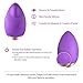 Utimi Love Egg Vibrator 10-Speed Vibrator USB Rechargeable Clitoral Stimulator Silicone Massager with Flower Bud