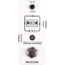 ギター Mooer LOOPATION Amazon.com: MOOER Looper Vocal Effects Processor Guitar
