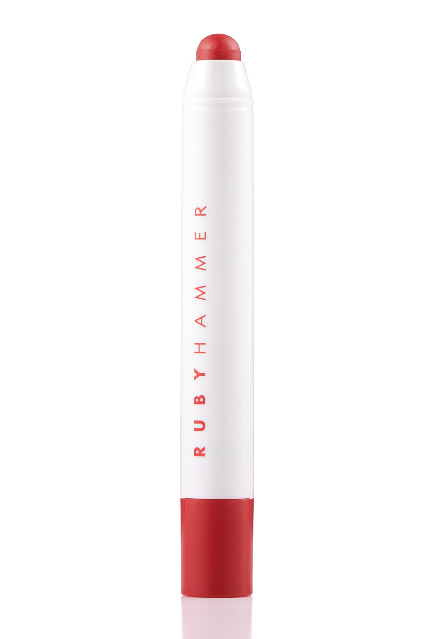 Ruby Hammer Lip Serum Balm – Red | Hydrate. Tint. Restore | Full Size | Designed by award winning make up artist.
