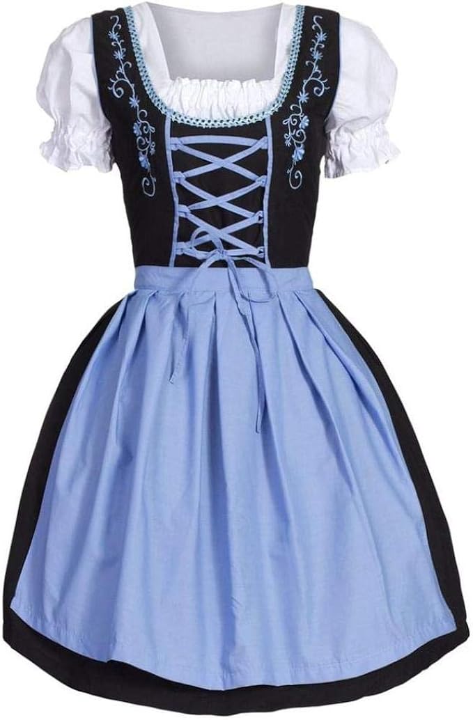 Dirndl Schürze Damen - Traditionelle Trachtenschürze Für Oktoberfest & Cosplay