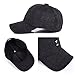 WETOO Men Winter Warm Baseball Caps Wool Tweed Peaked Hats with Ear Flaps