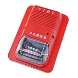 Red System Sensor Fire Alarm Horn Strobe Wall 24v