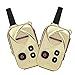 Walkie Talkie Mini Size LSENG T-M5 UHF400-480MHz Colorful Professional Analog Radio(Pair+Gold)