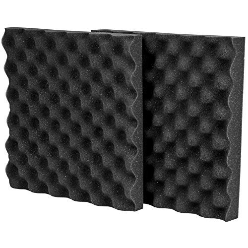 Acoustic Sound Damping Eggcrate Foam California Prop 65 Compliant UL 94 1-1/2