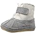 Robeez Girls' Galway Cozy Bootie Boot, Grey, 12-18 Months M US Infant