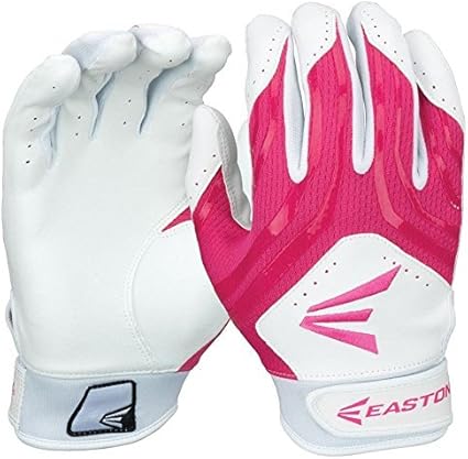 pink batting gloves