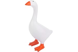 Magnetic Goose Key Pendant, 7.1in Mini Resin Desktop Magnet Goose Key Holder for Home Decor Office Desk & Garden Cute Housewa