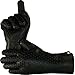 Verde River Products Silicone Heat Resistant BBQ Grilling Gloves - Best Protective Insulated Kitchen - Oven – Grill – Baking - Smoker & Cooking - Waterproof Grip - Replace Potholder & Mitts XL Black