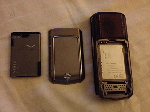 Vertu Ascent Ti Authentic ! Black Leather Premium Elite Luxory Cell Phone