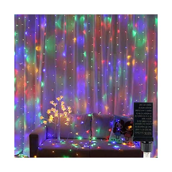 magictec 300 led curtain string light