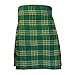 Mens Kilt Irish Plaid/Tartan 5 Yard 10 oz 44