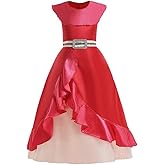 Dressy Daisy Toddler Little Girls Red Flamenco Style Princess Dress Halloween Birthday Fancy Party Costume Size 5 to 10
