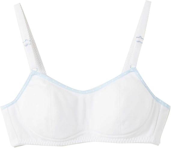 Amazon グンゼ ブラジャー ピエクレール 学校生活に ファーストブラ ガールズ ホワイト 日本a75 日本サイズm相当 ブラジャー 通販