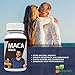 Black Maca Capsules for Men - Gelatinized Supplements for Energy, Vitality, Endurance, Memory and Anti-Stress - from Black Maca Peruvian Root - 1000 mg p/s - Non GMO, Kosher Certified
