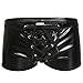 YiZYiF Men's Underwear Boxer Briefs Wetlook Shorts Underpants