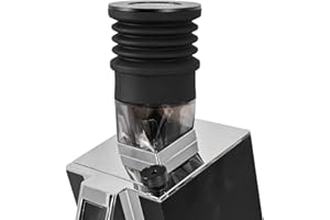 CAFEMASY Single Dose Hopper Compatible with Eureka Mignon Espresso Coffee Grinder Silicone Bellow for Blow Out Residual Coffee Grounds (Inclined Hopper)