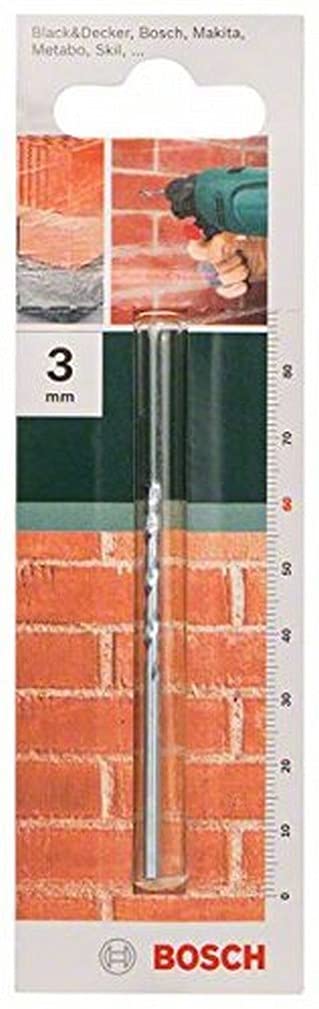 Bosch 2609255419 60mm Masonry Drill Bit with Diameter 3mm