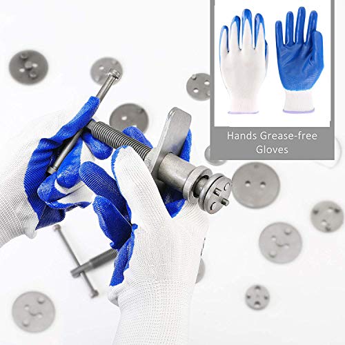 Vinkki 24pcs Brake Caliper Wind Back Tool Heavy Duty Disc Brake Piston Caliper Compressor Tool kit Fits Most American, European, Japanese Models