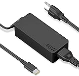 Replacement for Lenovo Laptop Charger USB C 65W 45W