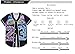HOP FASHION Youth Unisex Boy Girl Baseball Jersey Short Sleeve 3D Colorful 23 Print Dance Team Uniform Tops Shirt HOPM007-01-XXL