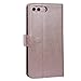 Abacus24-7 iPhone 7 PLUS Case, Wallet with RFID Blocking ID/Credit Card Theft Protection Flip Cover, Rose Gold
