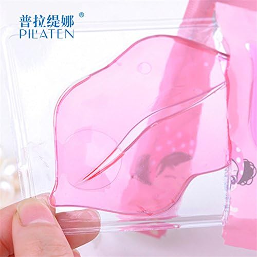 Fashlady Y28 Lip Plumper Crystal Collagen Lip Mask Pads Moisture Essence Anti Ageing Wrinkle Patch Pad Gel Full Lips Lip Enhancer