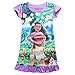 AOVCLKID Moana Comfy Loose Fit Pajamas Girls Printed Princess Dress (Purple 2,130/5-6Y)