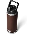 YETI Rambler 26 oz Bottle, Vacuum Insulated, Stainless Steel with Straw Cap