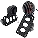 Side Mount Vertical License Plate Bracket Brake Taillight for Harley Sporster Bobber Choppers