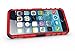 iPhone 6S Plus Case, iPhone 6 Plus Case by Cable And Case - Raised Screen Protector - Compatible Apple iPhone 6S Plus Case with Kick Stand - Phone Cases for iPhone 6s Plus- (RED)