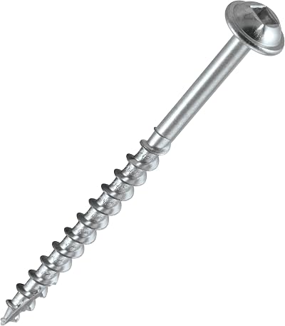Trend Pocket Hole Screws 63mm 200pc Coarse Square Drive PH/8X63/200C