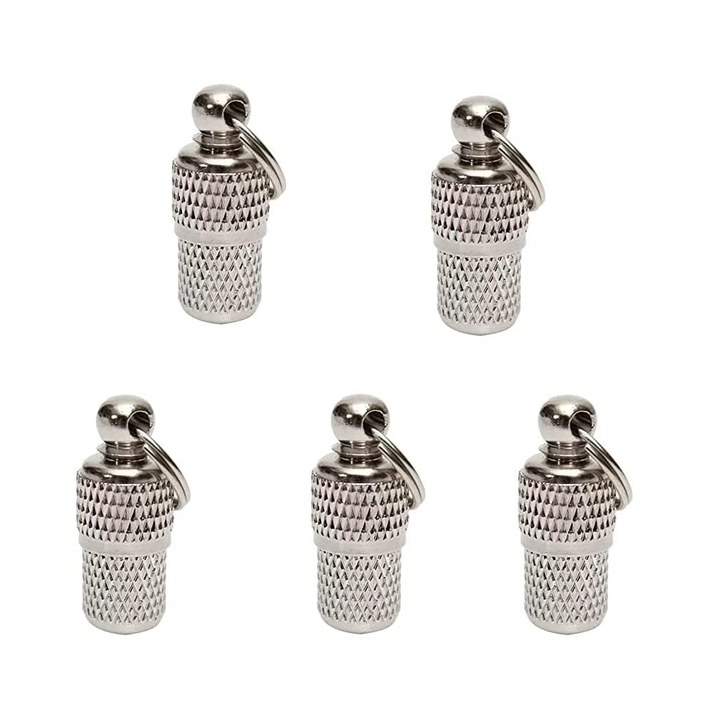 5 Pcs Pet ID Tag Barrel Tube with Address Name Label,Anti Lost Dog Cat ID Tag for Collar Of Dog Cat