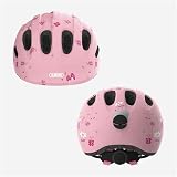 ABUS Smiley 2.0 Childrens Bike Helmet Pink Rose Princess Size S 45-50cm view 2