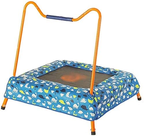 Suge Foldable Mini Trampoline, Fitness Rebounder Children's Indoor Trampoline Baby Bounce Bed Fitness Family Jumping Bed No Rollover, Grab The Ground Sporting Goods