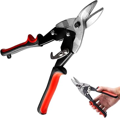 D.A.Y. Republic Aviation Tin Shears 10" - Carbon Steel Metal Cutters