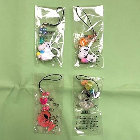 Amazon Co Jp サーティワン非売品スヌーピー フィギュアストラップ 4種セット ホビー 通販