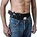 Defensive Gear Premium Belly Band Holster - Adjustable Waist Firearm Holster for Concealed Carry - Compatible with Glock 17, 19, 42, 43, Sig Sauer, M&P Shield & Similarly Sized Pistols