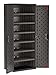 Suncast Commercial Tall Cabinet Blow Molded 6 Shelf, Black