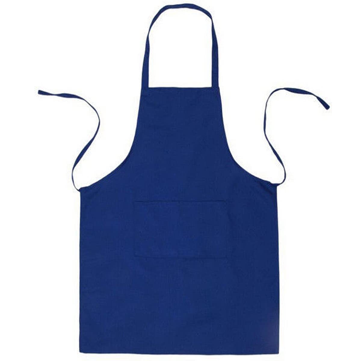 Chefs Apron with Front Pockets Cooking Kitchen Apron for Men Women Unisex Waterproof Washable Cleaning Catering Apron Durable Comfortable Work Apron for Baking Restaurant BBQ Coffee House (Royal Blue)
